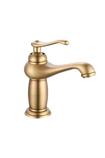 FLEKO RUSTIC MATTE GOLD LAVABO BATTERY C222