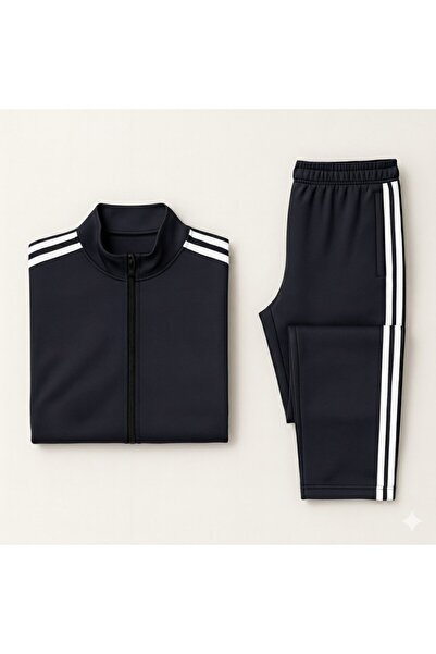 YusGos Women's Zippered Diving Scuba Fabric High Quality Bottom Top Sports Tracksuit Set Anthracite m