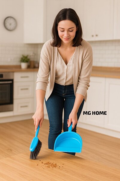 VENON 1 ADET SÜPÜRGELİ FARAŞ FIRÇALI FARAŞ SETİ KARIŞIK RENK SET