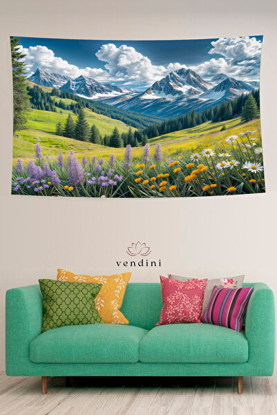 Vendini Good Quality Fabric, Vibrant Colors Wall Tapestry Wall Cloth Wall Tap...