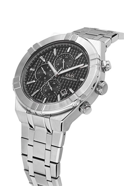 Grand Romanson Rms Zeitmeister Rms.1.Ag1542.03 Functions Active Steel Case Steel Cord 5 Atm Water Resistant Meta