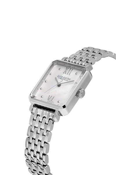 Dice Kayek Dk.1.Ag1416.01 Rectangular Case 3 Atm Water Resistant Metallic Color Women's Wristwatch