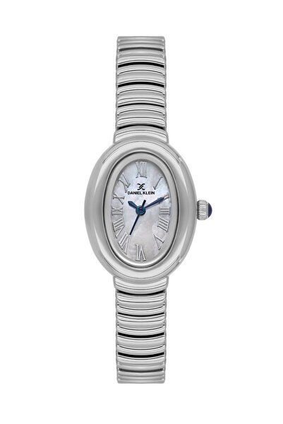 Daniel Klein DK.3.10056-1 Oval Kasa Kadran 3 Atm Suya Dayanıklı Metalik Renk Kadın Kol Saati
