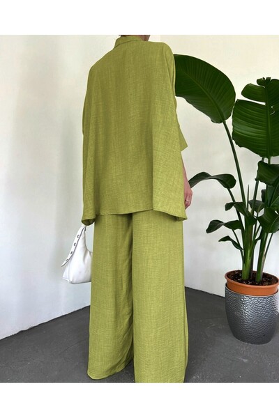 HİJABAYA Σετ πουκάμισο με μισό μανίκι με διπλή τσέπη