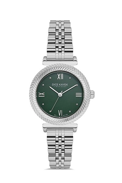 Dice Kayek Dk.1.Ag1396.02 Roman Numerals 5 Atm Water Resistant Metallic Color Women's Wristwatch