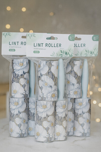 MAKRİ HOME Rolă de colectare a părului și a petelor cu aderență ridicată, cu 60 de foi, +8 role de rezervă