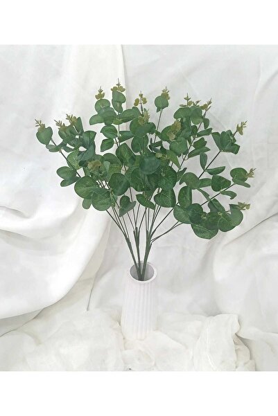 Birlik Yapay Okaliptüs Yeşil 16 Dallı Canlı Görünümlü A Kalite