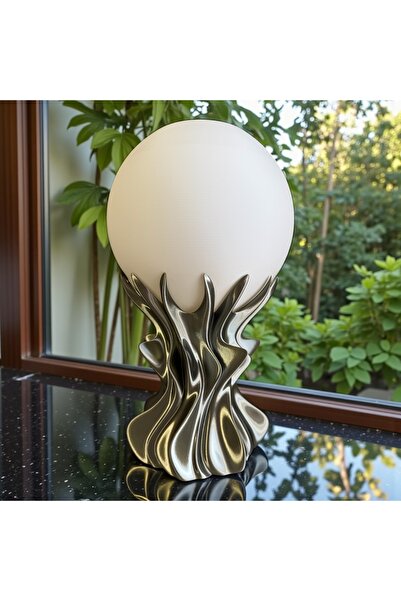 MoodyBlue Bronz Orb Lamba