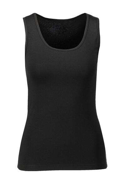 YILDIZ 2321 Tricou termic pentru femei, cald, anti-transpirație, anti-mătreață, cu căptușeală din fleece negru