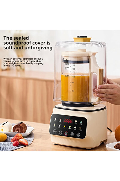 Generic DENX Smart Touch Blender & Soup Maker with 1.5L Glass Jar, Hot & Cold Blending DX2072