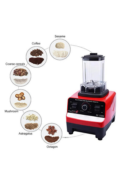 Generic Celibery Krush 9500W Blender 2.5L, Ice Crusher, Smoothie Maker, Grinder & Food Processor SC-1589