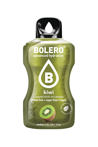 Bolero Advanced Hydration Drink Kiwi Flavored Hydrating and Sweetening Drinks (12 Sticks)