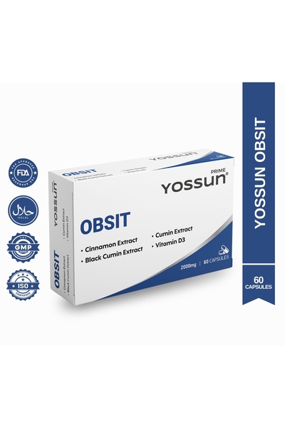 yossun OBSIT Bitki Ekstreleri İçeren Kapsül Takviye Edici Gıda 60 Kapsül