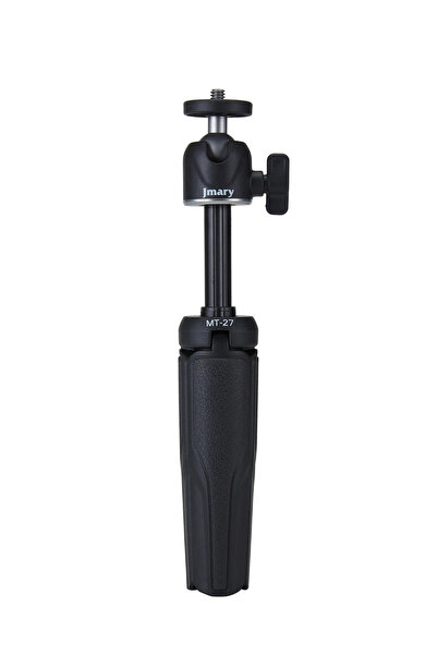 Jmary MT-27 Mini Tripod Stand with Phone Holder, 30 cm Extendable Tripod