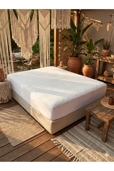 Cullinan Home Soft Peluş Sıvı Geçirmez Fitted Yatak Alezi