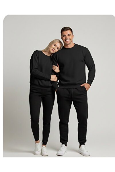 TUBA TOPTAŞ Unisex Bay/ Sweatshirt Yuvarlak Yaka