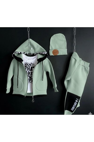 Zelhankids 5 Pieces Boy's Tracksuit Set