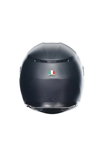 AGV K3 Mat Siyah Kapalı Kask
