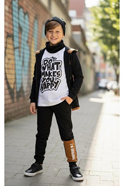 Zelhankids 5 parça erkek çocuk eşofman takım