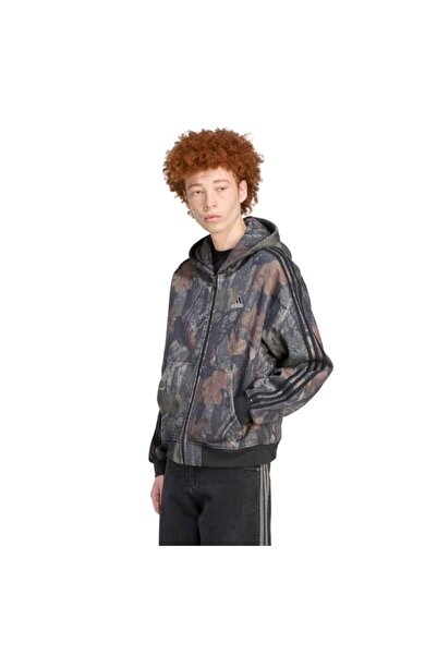 adidas Ανδρικό φούτερ με κουκούλα Sweet CAMO FZ JY2775