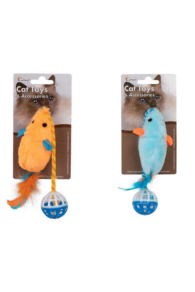 Eastland SPTRNS Tüylü Zilli Peluş (164106) Fare 28cm