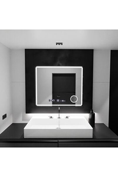 OEM Oglindă Kontonis cu LED, senzor și sistem de dezaburire, 90 x 75 cm