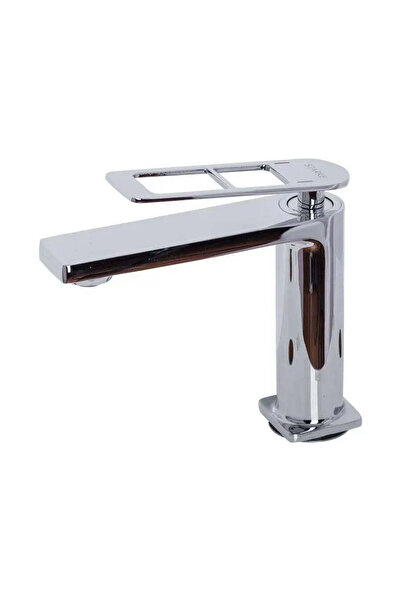 OEM Baterie lavoar cu monocomandă, cartuș ceramic, alamă, crom lucios, furtun...