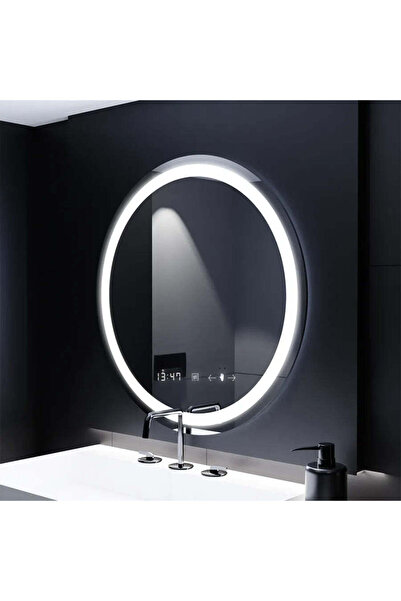 OEM Oglindă rotundă cu LED, 70 cm, Celeste MotionGlow Marcello, sistem de dez...