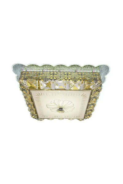 OEM ANAIDA LED Crystal Chandelier RGB 20W, Warm Light 3000K, Gold