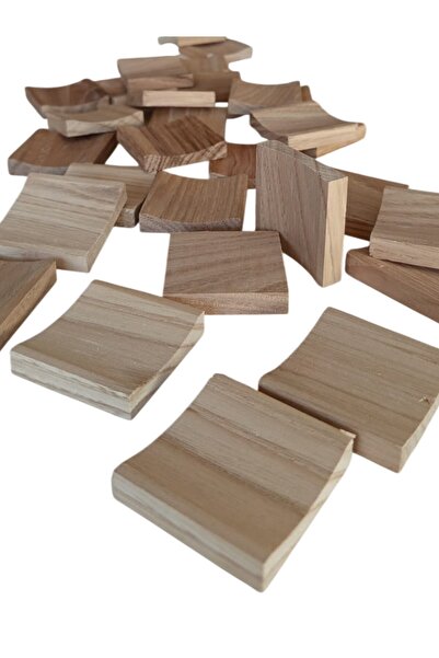 ncy ahşap 4x4 kestane tasarım parçalar 100 adet