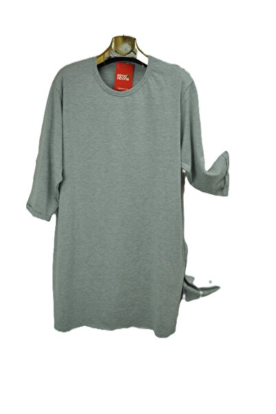 elma abone Plus Size Compact Combed Cotton Tunic