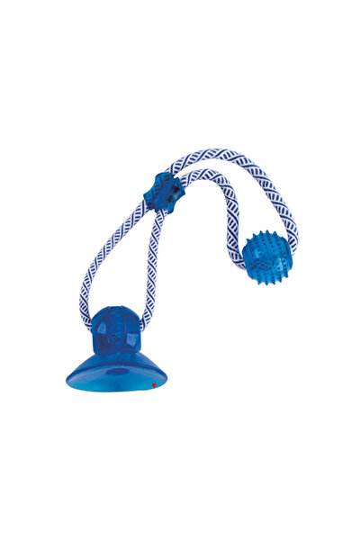 Eastland Sptrns Drawstring Tpr Dog (223858) Raw Game with Suction Cup 42cm