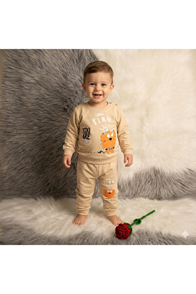 mj kids Double Printed Baby Set