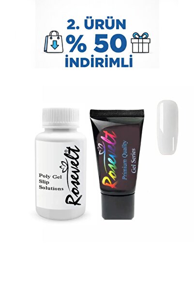 ROSEVELT Poly Gel Yoğun Kıvamlı Rakı Beyaz Slip Hediyeli