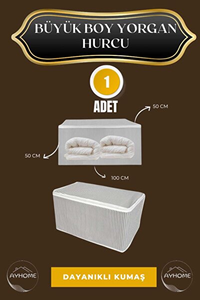 AYHOME Çeyizlik Ürünler Oyuncak Saklama Kutusu Büyük Dolap İçi Organizer Sepe...