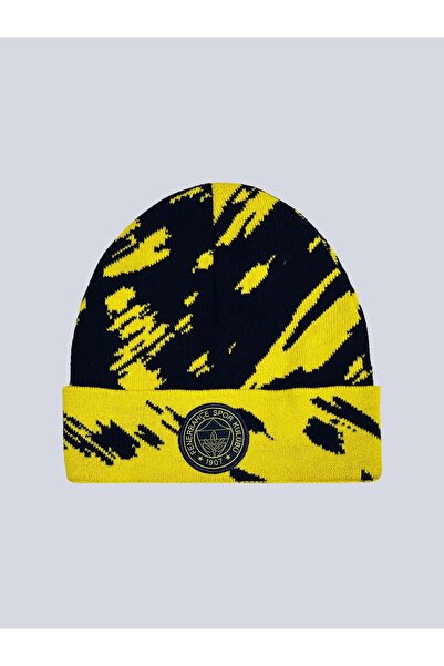 Fenerbahçe S.K. 25/26 Brush Unisex Beanie Dark Blue
