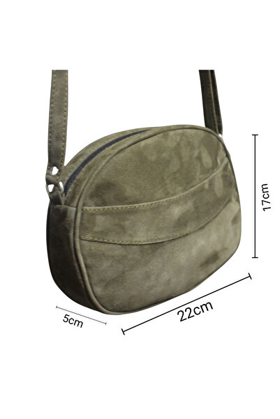 Sir Cliffson Hakiki Süet Deri Kadın Postacı Çanta