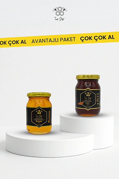 Toros Dağı Avantajlı Paket - Süzme Çiçek Balı Premium 240 gr - Süzme Çiçek Ba...