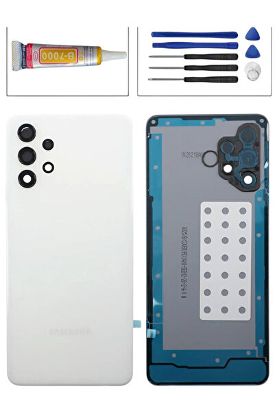 indirimplus Samsung Galaxy A32 A325 Arka Kapak (FULL Kamera Lensli) BEYAZ