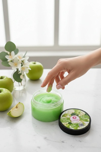 Smoothly Orman Meyveli + Ekvator Vanilya + Sakızlı + Kayısı + Elma El Ayak Bakım Peeling Seti 200ml X 5 Adet