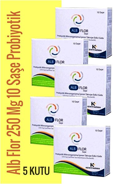 Alb Flor 250 Mg 10 Saşe 5 Adet bağırsak sağlığını destekleyen probiyotik bir ...