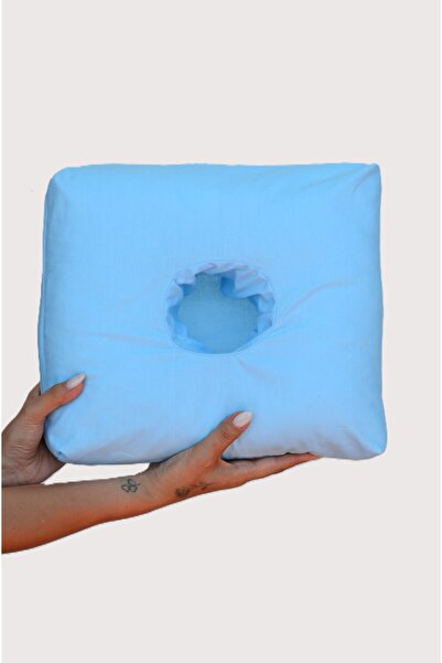 white guard Dikdörtgen Piercing yastığı, kulak boşluklu yastık, piercingli ku...