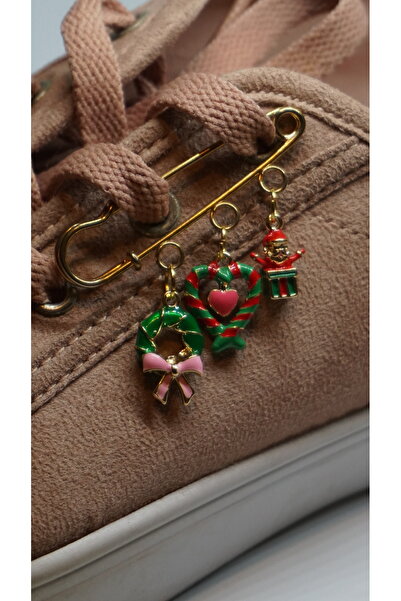 PALMISH LOVER Çengelli İğne Charm Ayakkabı, Yakalık, Çanta Charm