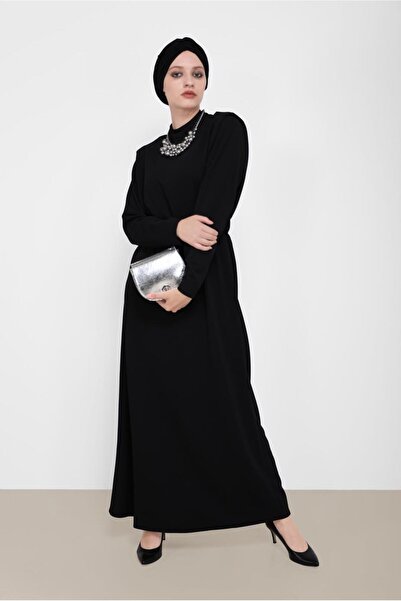 Alvina فستان بياقة حكم بحزام 42171