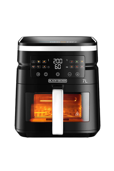 Black&Decker Black Decker Digital Air Fryer - 1800 Watt - Black - Af7010-b5