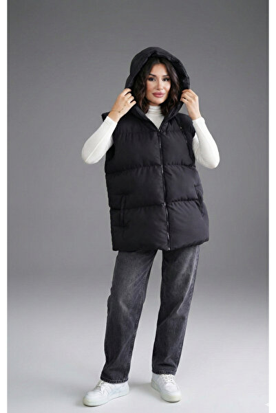 MontClup Жіночий надувний жилет Regular Fit Oversize