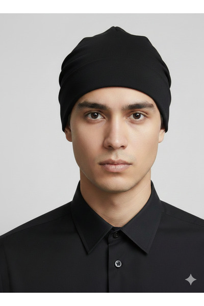 Flaş Askeri Malzeme Black Earled Fleece Beanie