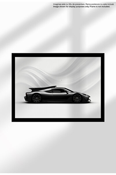 21mxm Sports Car Canvas Poster – Unframed Print - Car Enthusiasts - 1500 AMG Project One