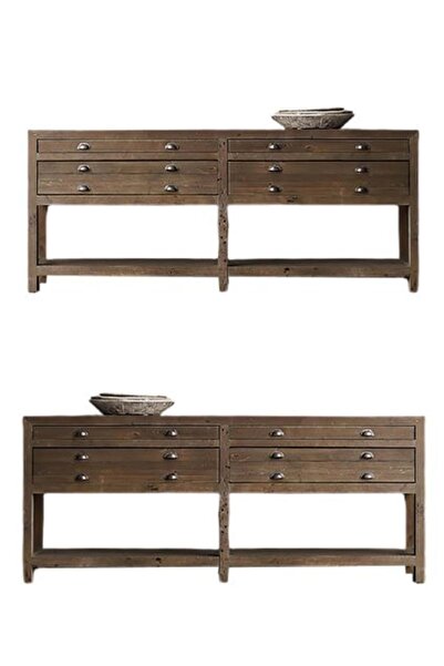 Bamena Wood Stroch Ahşap Dresuar