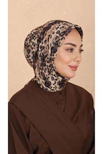 locella Soft Pamuk Eşarp Kahve-6